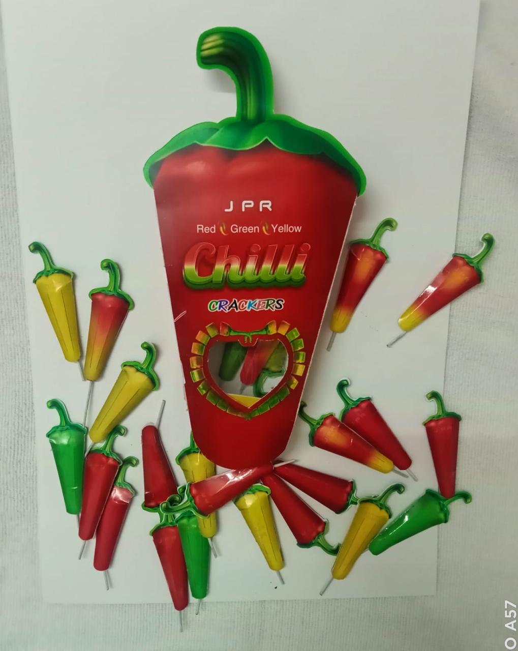 Krish Crackers Red and Green Chilly Fancy Cracker